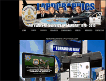 Tablet Screenshot of lapdgraphics.com